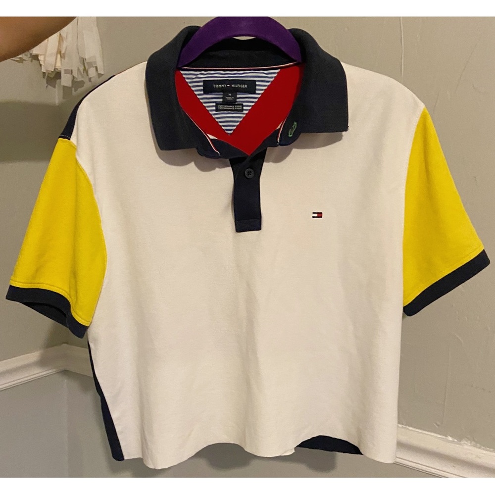 Tommy Hilfiger Color Block Short Sleeve Polo
